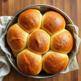 Tray of DInner Rolls